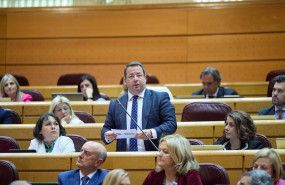 ep archivo   el senador del pp agustin almodobar durante una sesion plenaria en el senado a 23 de
