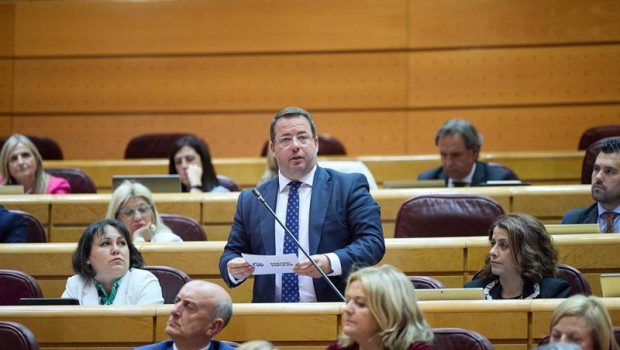 ep archivo   el senador del pp agustin almodobar durante una sesion plenaria en el senado a 23 de