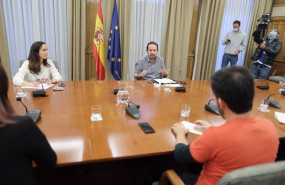 ep archivo   el vicepresidente segundo pablo iglesias y la secretaria de estado para la agenda 2030