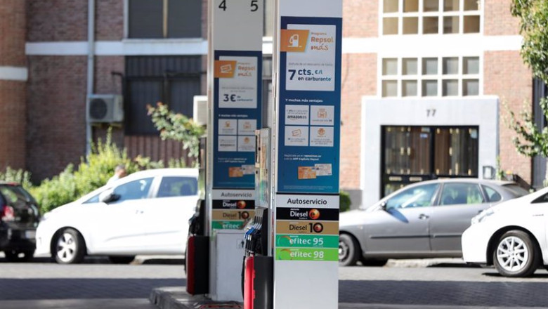 ep archivo imagen de una gasolinera de madrid ep archivo imagen de una gasolinera de madrid