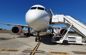 ep archivo   un avion de volotea en asturias en una imagen de archivo