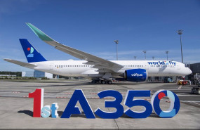 ep archivo   world2fly recibe su primer a350 900