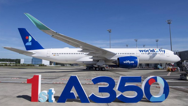 ep archivo   world2fly recibe su primer a350 900