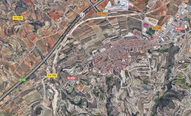Autopista del Mediterráneo a su paso por Benissa | GOOGLE MAPS ep autopistamediterraneosu pasobenissa