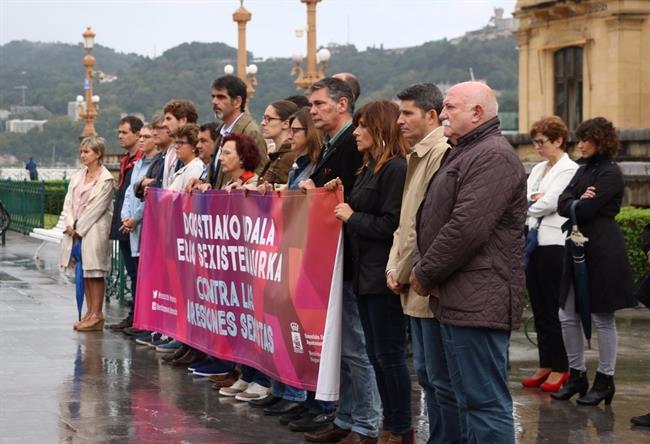Concentración contra agresiones sexistas | AYUNTAMIENTO DONOSTIA ep concentracionagresiones sexistas