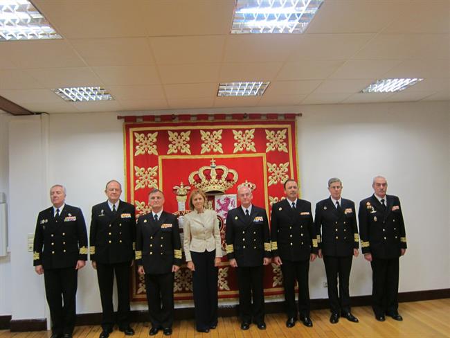 De Cospedal En La Comandancia Naval de Bilbao | Europa Press ep de cospedalla comandancia navalbilbao