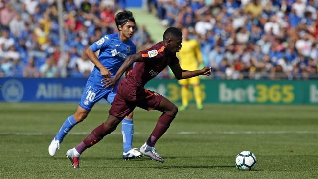 Dembélé se intenta marchar de Shibasaki | MIGUEL RUIZ/FCB ep dembele semarcharshibasaki