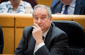 ep el ministro de industria y turismo jordi hereu durante una sesion de control en el senado a 14 de