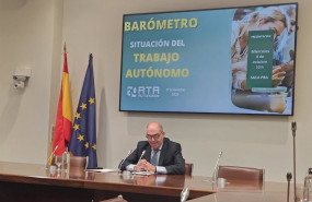 ep el presidente de ata lorenzo amor durante la presentacion del barometro de la entidad