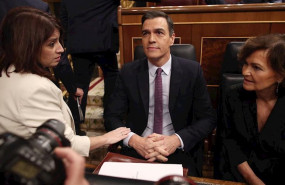 ep el presidente de gobierno en funciones y secretario general del psoe pedro sanchez antes de la