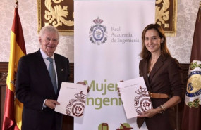 ep el presidente de la real academia de ingenieria antonio colino junto a la presidenta de anci ep el presidente de la real academia de ingenieria antonio colino junto a la presidenta de anci