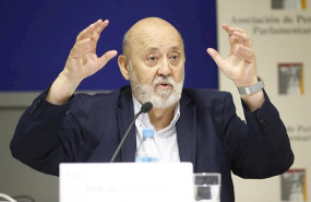 ep el presidente del cis jose felix tezanos en una mesa redonda de la asociacion de periodistas