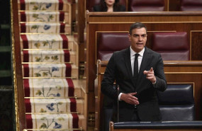 ep el presidente del gobierno pedro sanchez durante su intervencion en el pleno de sesion de control