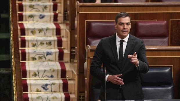 ep el presidente del gobierno pedro sanchez durante su intervencion en el pleno de sesion de control