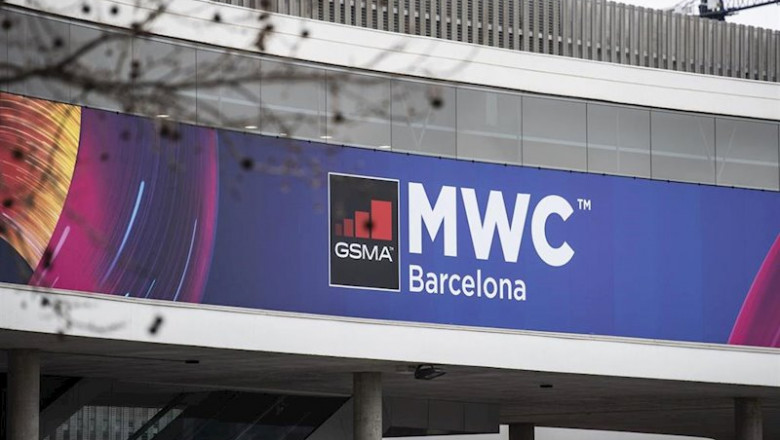 ep exterior del pabellon del evento mobile world congress