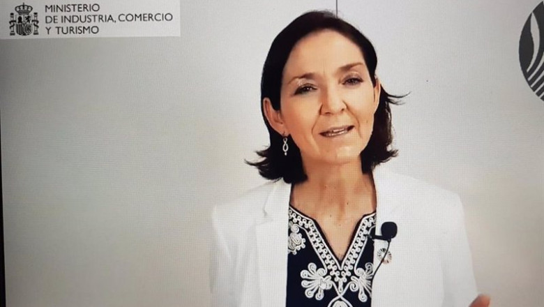 Imagen de archivo de la ministra de Industria, Comercio y Turismo, Reyes Maroto | MINISTERIO DE INDUSTRIA ep imagen de archivo de la ministra de industria comercio y turismo reyes maroto