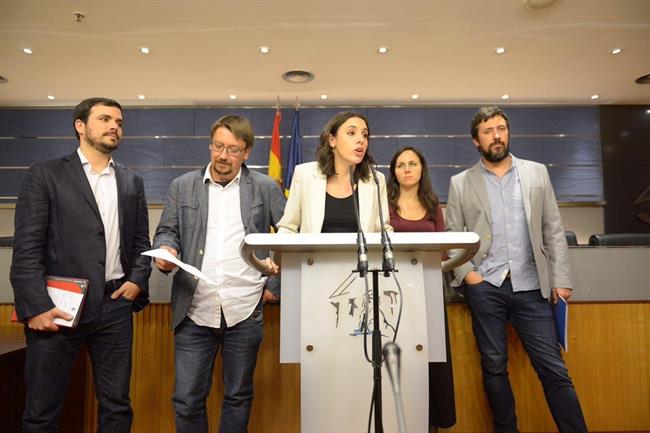 Irene Montero, Xavier Domenech, Alberto Garzón, Antón Gómez-Reino, Ione Belarra | PODEMOS ep irene montero xavier domenech alberto garzon anton gomez-reino ione belarra