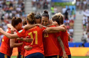 ep jennifer hermoso celebrasus companeras1-1la seleccion espanola femeninalos estados unidoslos 18mundialfrancia