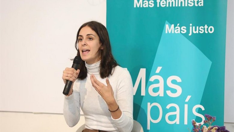 La portavoz de Más Madrid, Rita Maestre, durante su intervención en el acto de presentación de las líneas estratégica y actos del partido de Más País, en Madrid (España), a 22 de octubre de 2019. | Marta Fernández Jara - Europa Press ep la portavoz de mas madrid rita maestre durante su intervencion en el acto de presentacion de las
