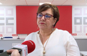 ep la secretaria confederal de accion sindical y empleo de ccoo mari cruz vicente en una imagen de