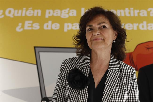 Eduardo Parra - Europa Press ep la vicepresidentagobierno carmen calvo intervienela xvi jornada nacio 20181002095401
