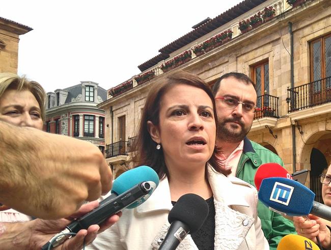 ep la vicesecretaria generalpsoe adriana lastra en oviedo