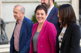 ep los diputados de eh bildu inaki ruiz de pinedo y mertxe aizpurua y la senadora idurre bideguren a