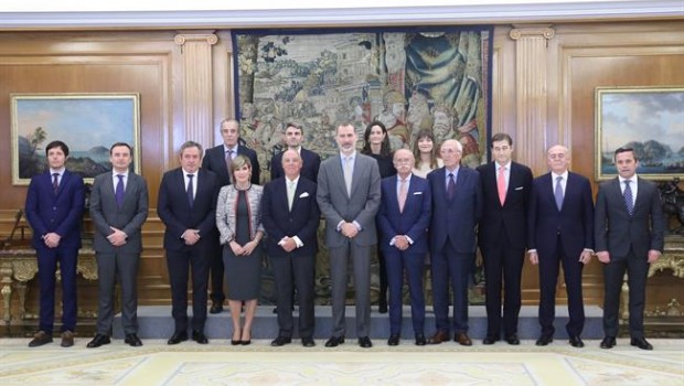 ep rey felipe vi recibecomite ejecutivola camaracomercionavarra