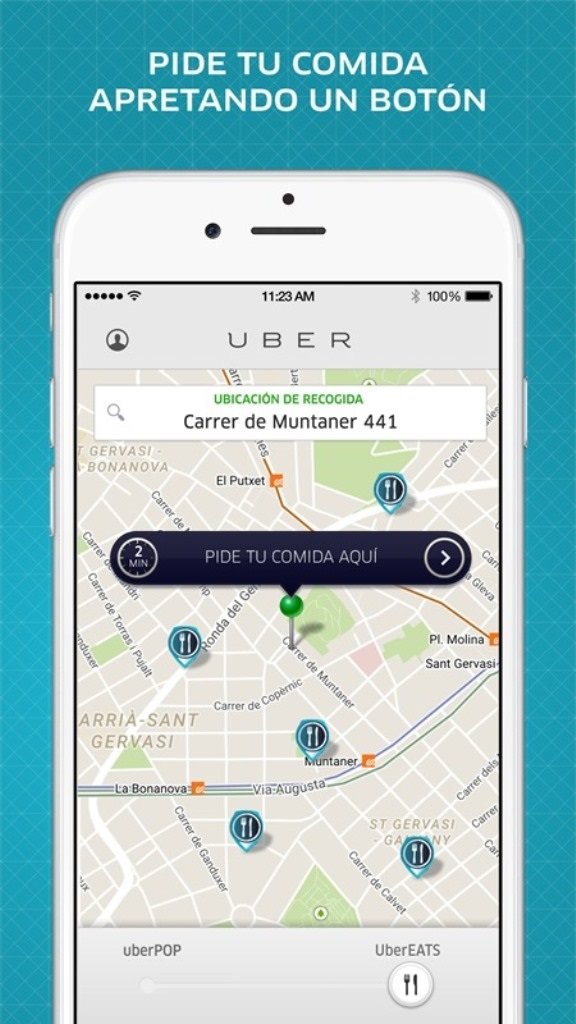 ep ubereats servicio de comida a domicilio de uber