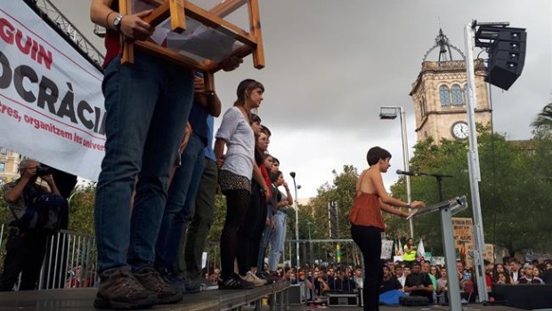 ep urnala manifestacionestudiantesreferendumbarcelona
