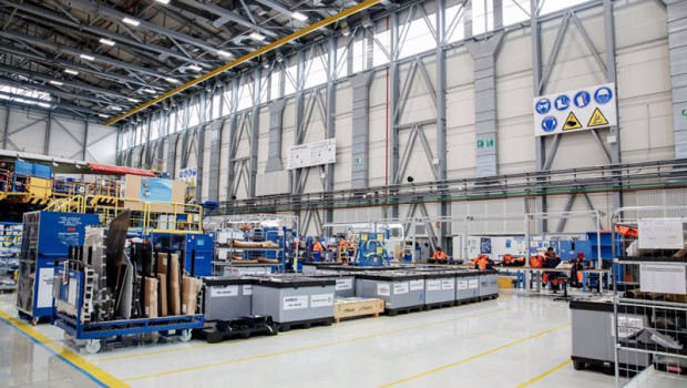 ep vista de las instalaciones del campus de airbus en getafe