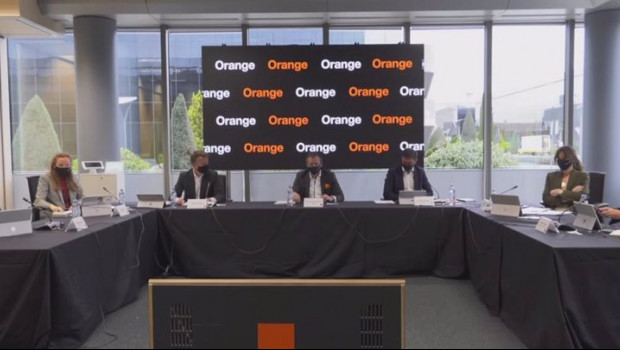 ep vista general de la presentacion de resultados del primer trimestre de 2021 de orange espana