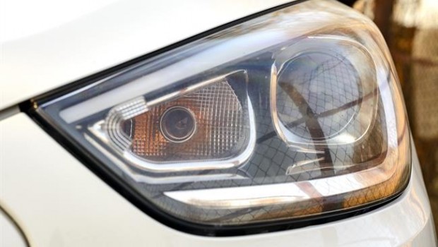 ep white car headlights exterior detail automobile close-up