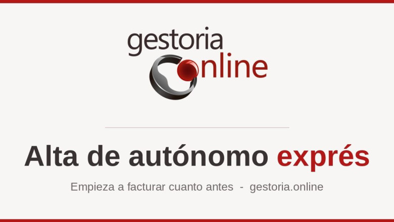 alta autonomo expres gestoria online