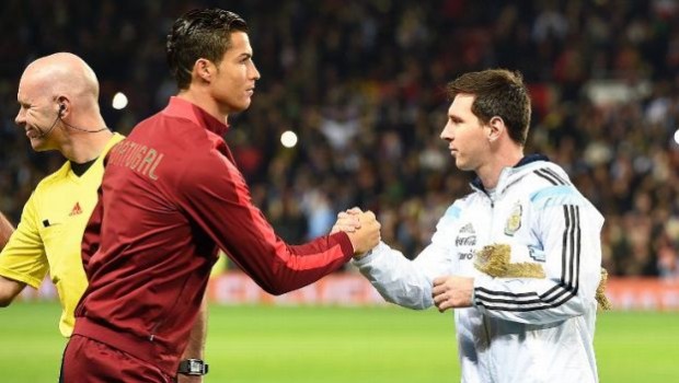 Cristiano Ronaldo y Leo Messi