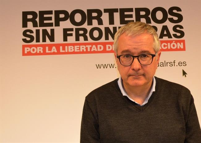 Alfonso Armada, presidente de la Sección Española de Reporteros Sin Fronteras. | RSF ESPAÑA ep alfonso armada presidentela seccion espanolareporterosfronteras