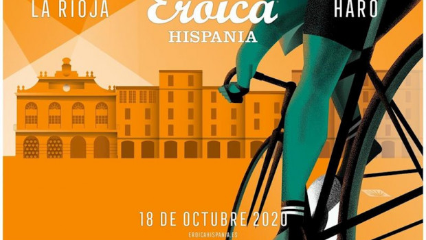 ep cartel de la vi edicion de la marcha de bicicletas de epoca eroica hispania