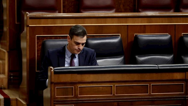 ep comparecencia de pedro sanchez en el congreso para explicar el estado de alarma por la crisis del