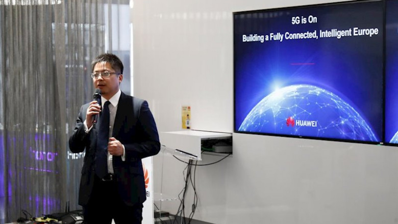 ep el consejero delegado de huawei en espana tony jin yong durante una conferencia sobre el 5g