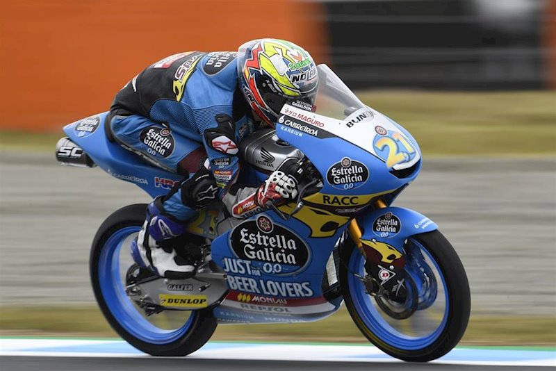 ep el piloto espanol de moto3 alonso lopez estrella galicia 00 en el gp japon 2019
