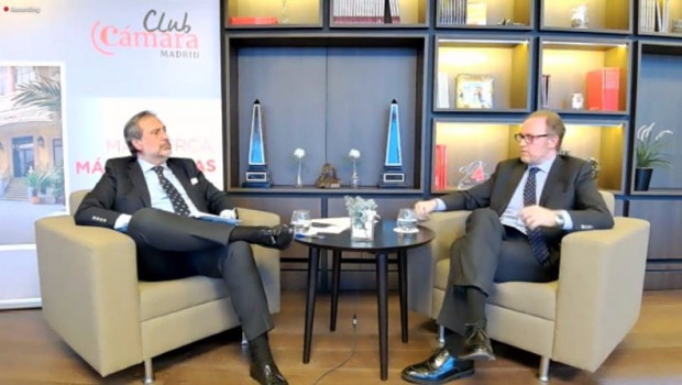 ep el presidente de la camara de madrid angel asensio y el presidente de grant thornton ramon