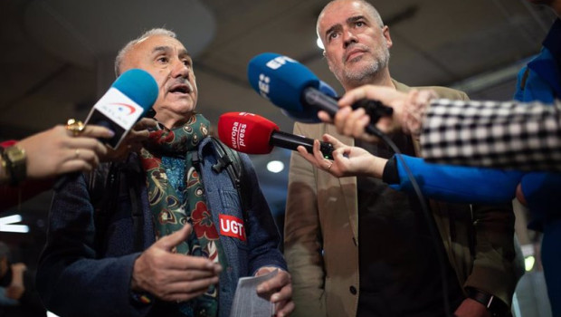 ep el secretario general de ugt pepe alvarez i y el secretario general de ccoo unai sordo d atienden ep el secretario general de ugt pepe alvarez i y el secretario general de ccoo unai sordo d atienden