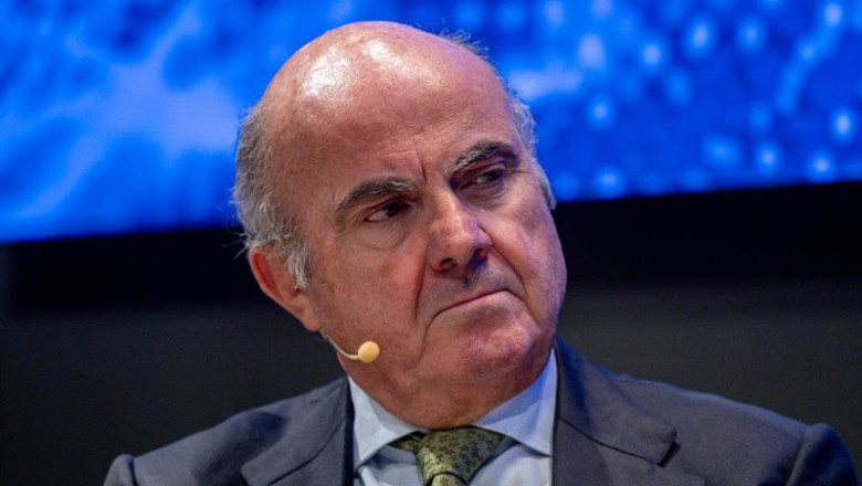 El vicepresidente del Banco Central Europea, Luis de Guindos, en una imagen de archivo. | Ricardo Rubio - Europa Press ep el vicepresidente del banco central europea luis de guindos en una imagen de archivo