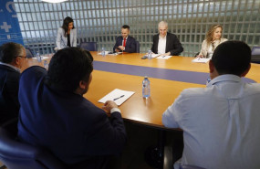 ep el vicepresidente primero y conselleiro de economia industria e innovacion francisco conde ha