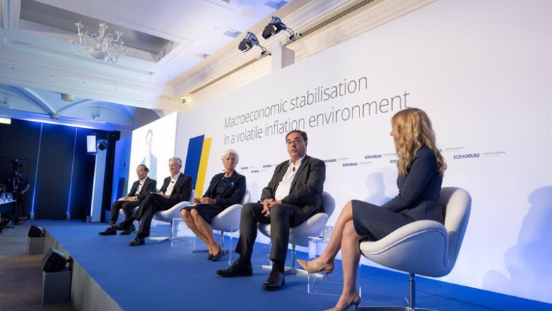 ep foro de sintra con christine lagarde bce andrew bailey boe jerome powell fed y kazuo ueda boj ep foro de sintra con christine lagarde bce andrew bailey boe jerome powell fed y kazuo ueda boj