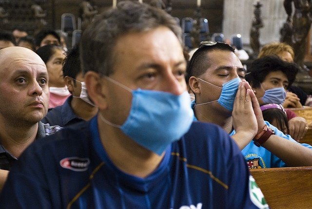 Gripe, epidemia, mascarillas | FLICKR/ENEAS - Archivo ep gripe epidemia mascarillas