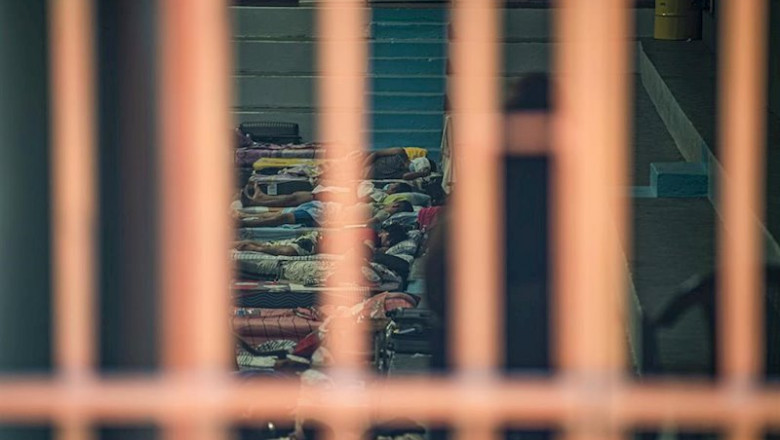 Imagen de un centro en cuarentena por el coronavirus en El Salvador. | Camilo Freedman/ZUMA Wire/dpa ep imagen de un centro en cuarentena por el coronavirus en el salvador