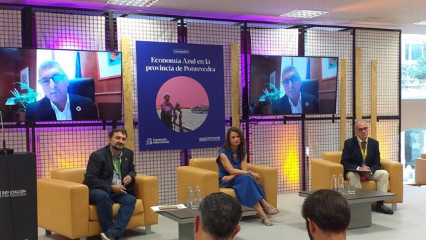 ep inauguracion de la jornada economia azul en la provincia de pontevedra en la sede de la
