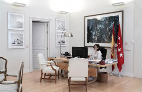 ep isabel diaz ayuso en su despacho el pasado 15 de marzo archivo
