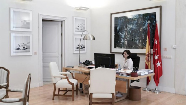ep isabel diaz ayuso en su despacho el pasado 15 de marzo archivo